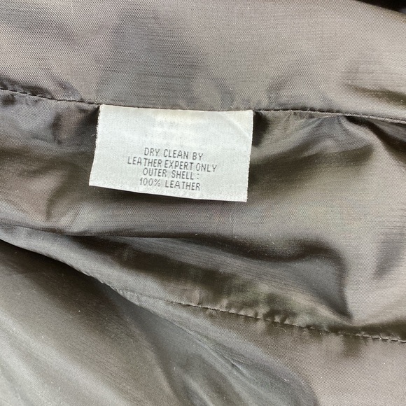 Bod and Christensen 90’s Brown Leather Jacket - Picture 12 of 14